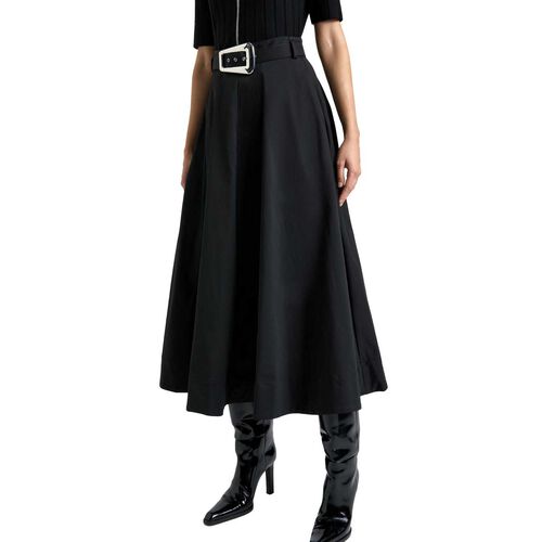 Cue Good Earth Cotton Midi Circle Skirt
